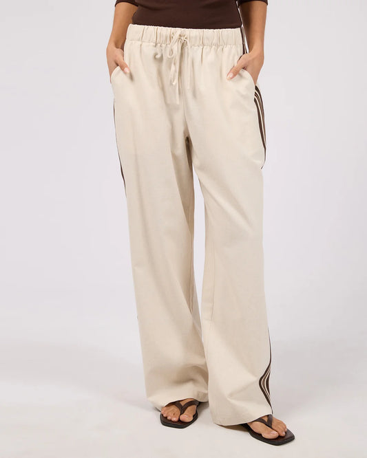 SLOANE TRIM PANT NATURAL