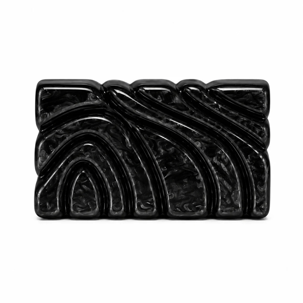 Acrylic Clutch - Black