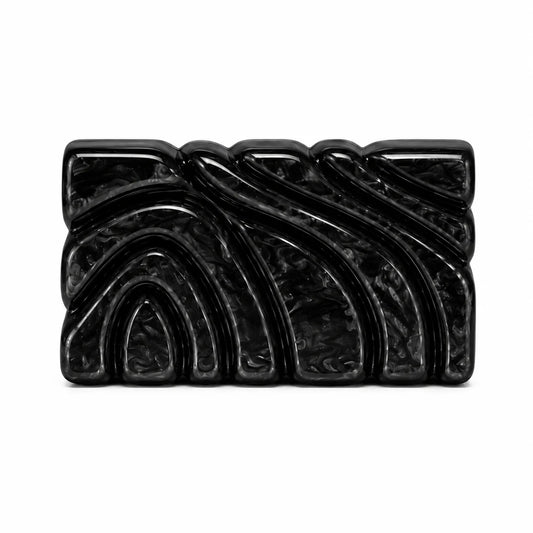 Acrylic Clutch - Black