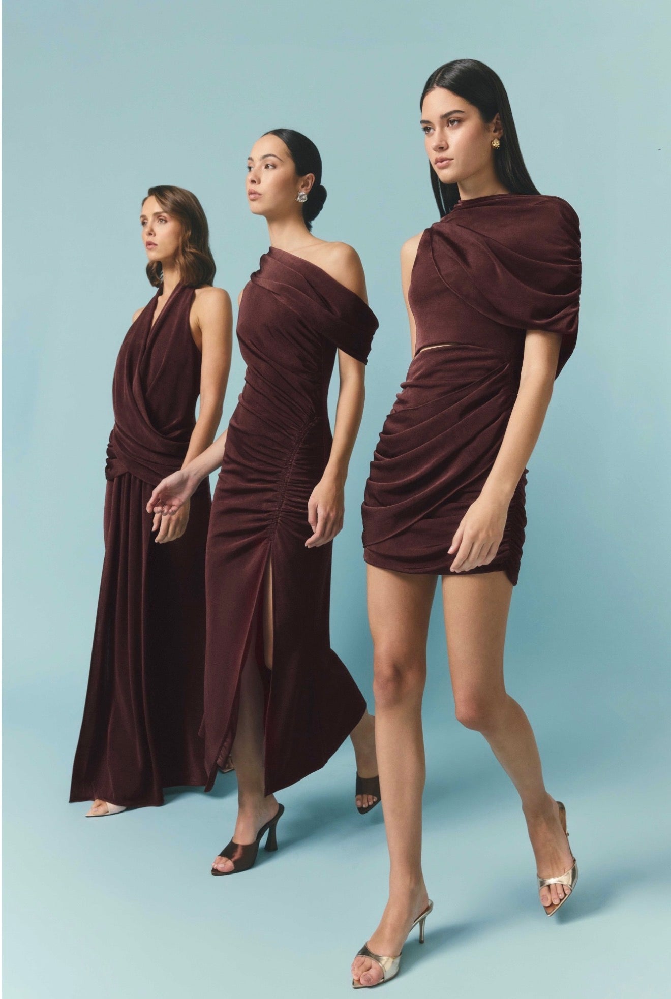 Simone Cape Mini Dress