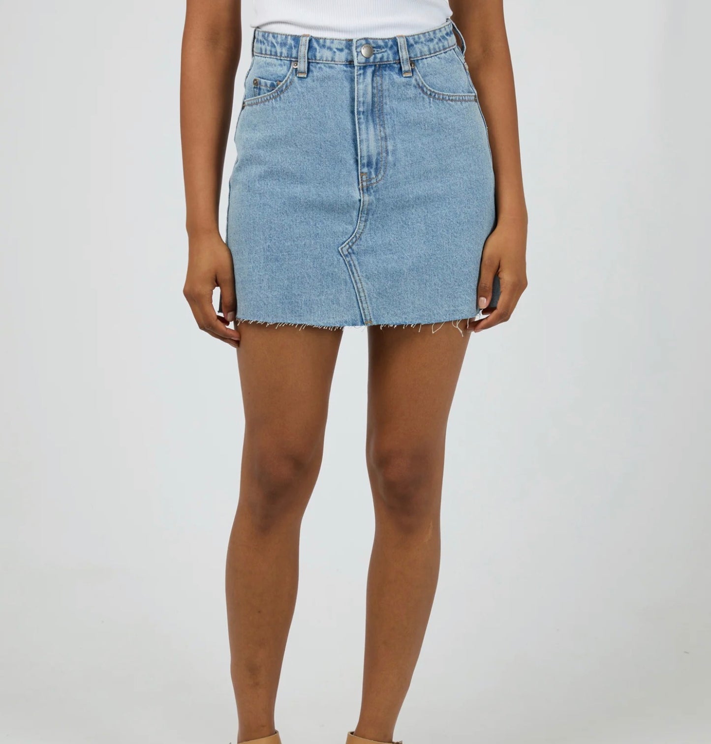 MARGOT DENIM SKIRT LIGHT BLUE