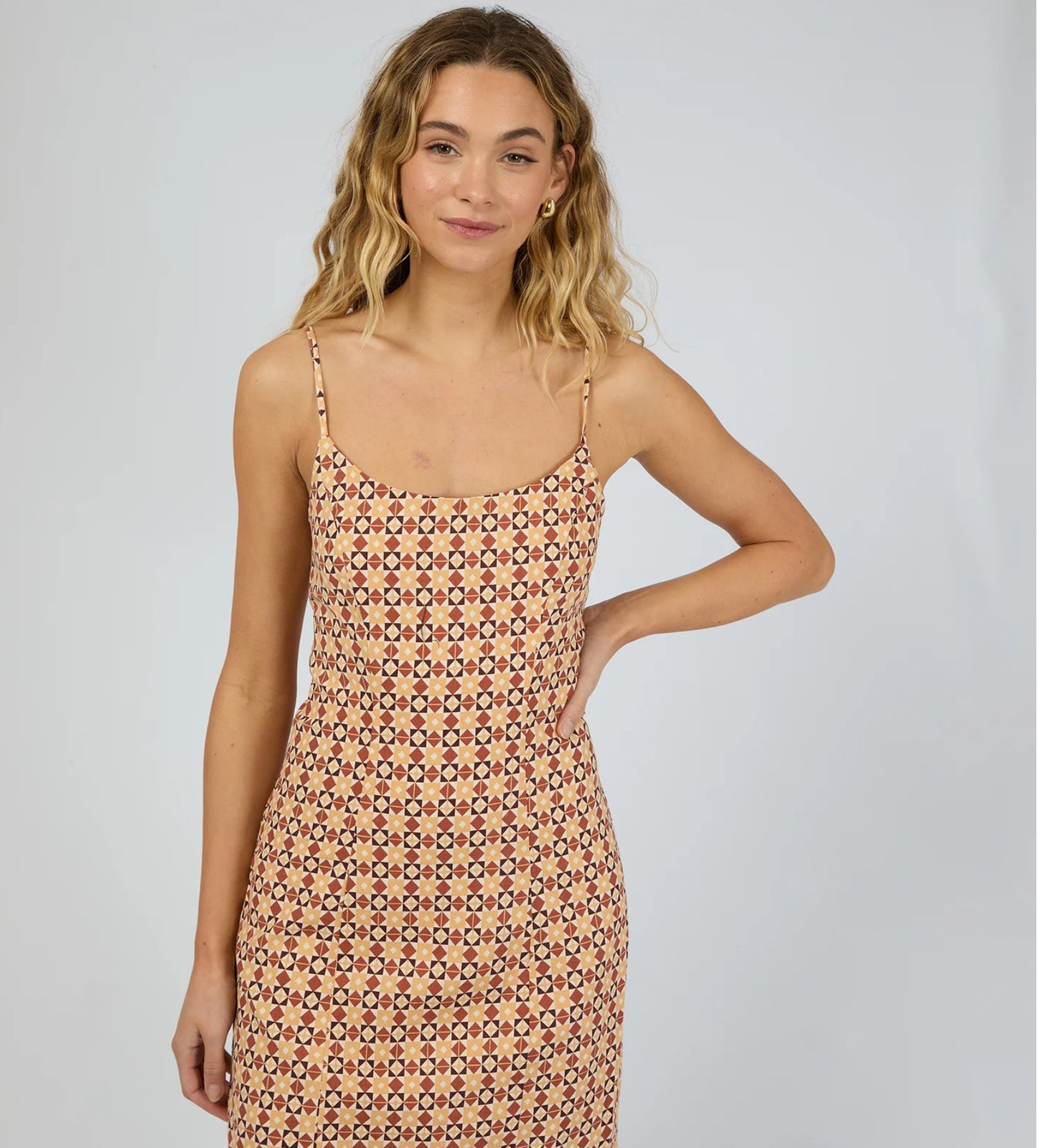 BELIZE PRINT MINI DRESS