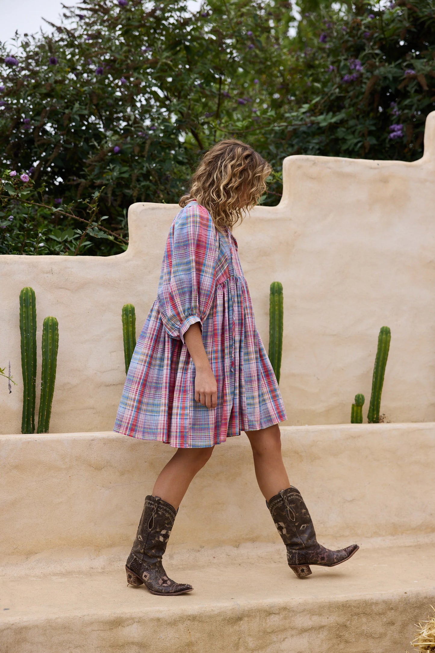 Winnie Mini Dress - Picnic Check