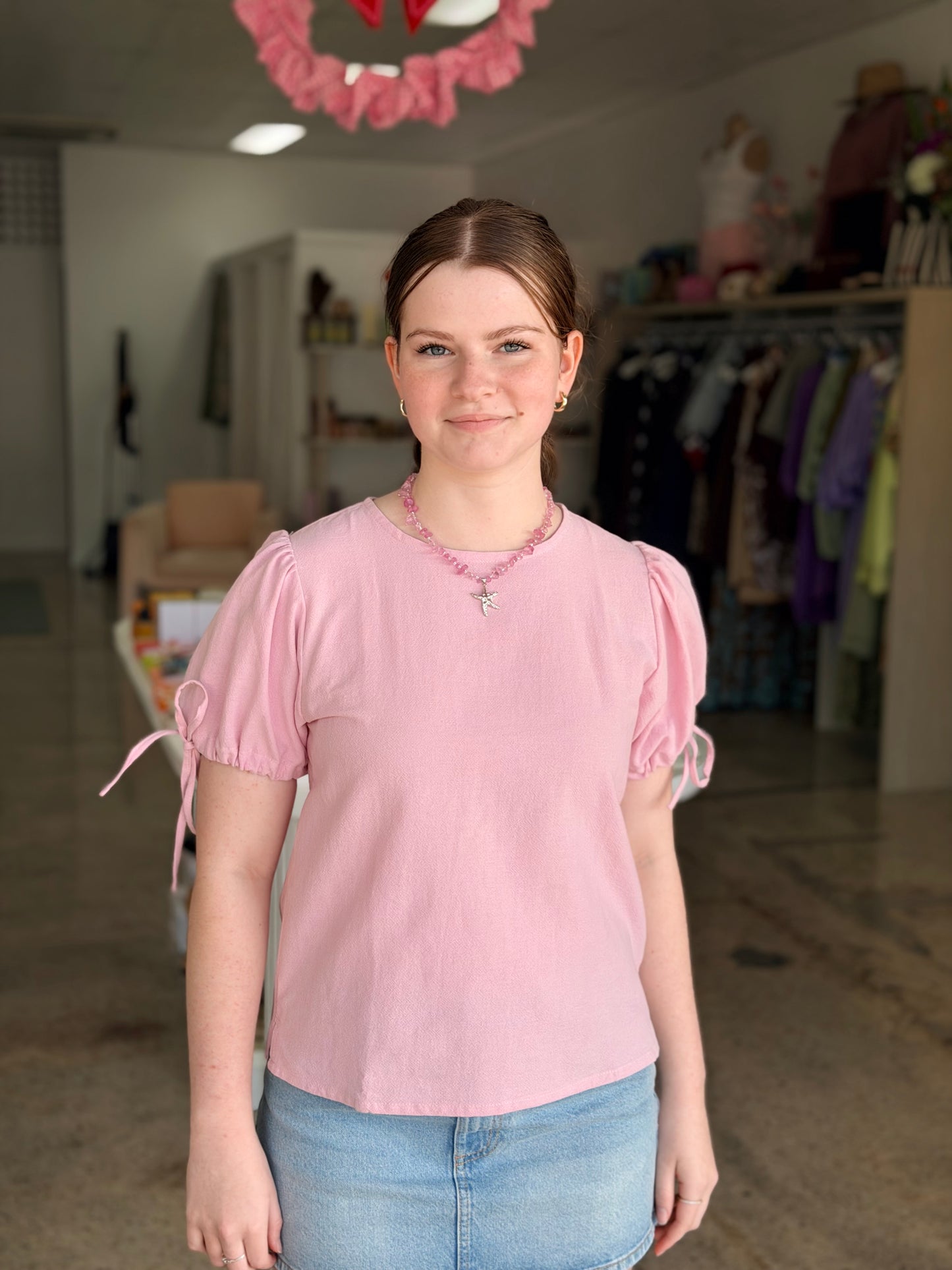 Lisette Top - Pink