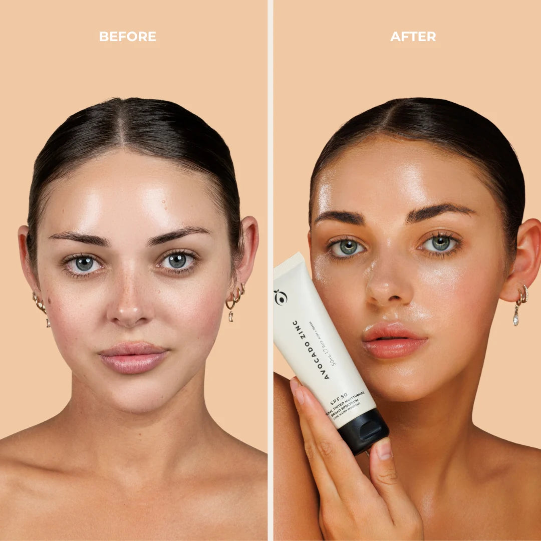 SPF 50 Natural Tinted Moisturiser - light medium