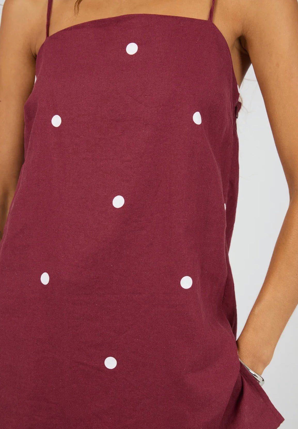BORDEAUX TUNIC TOP CHERRY
