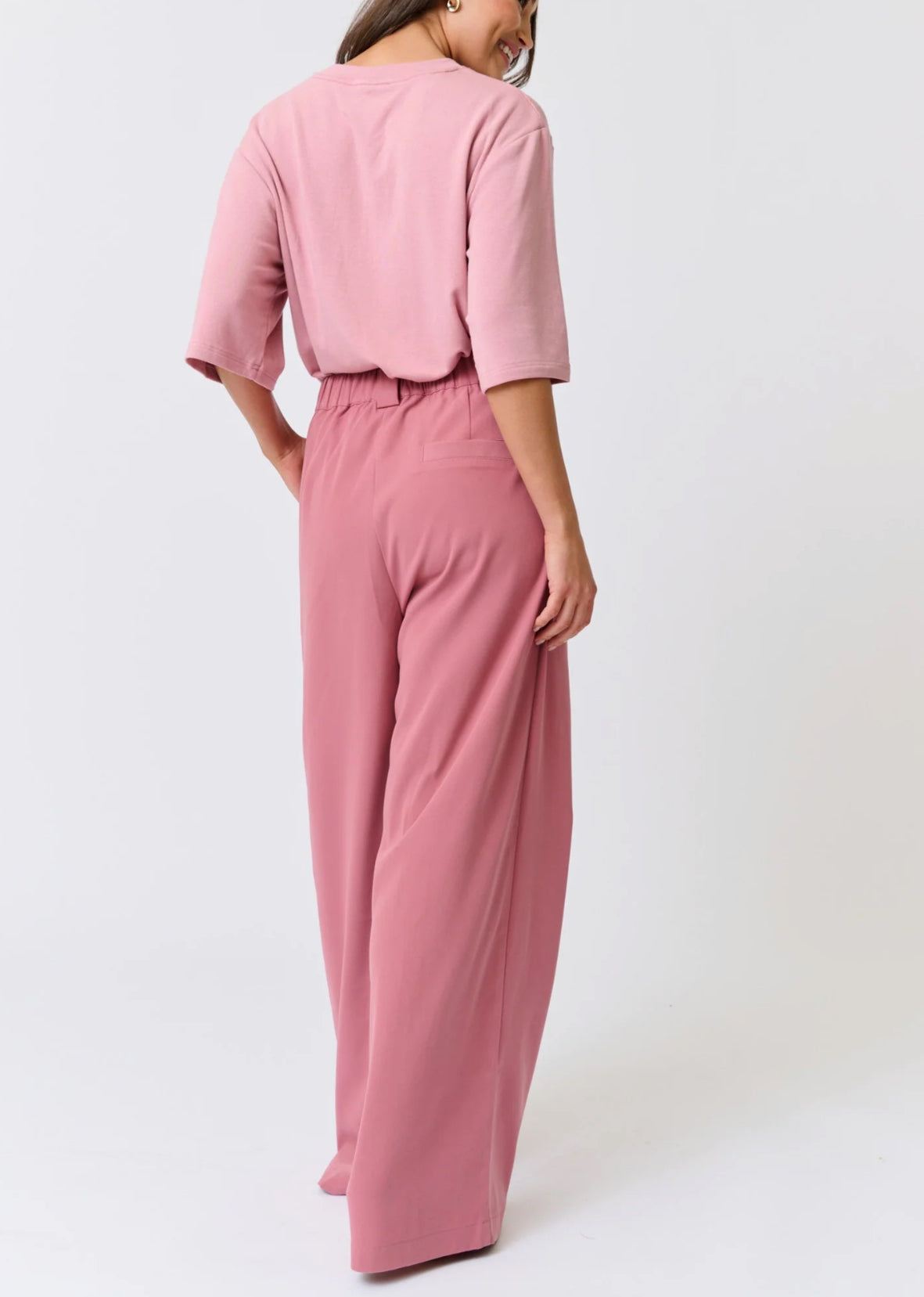 Solana Tee - Dusty Pink