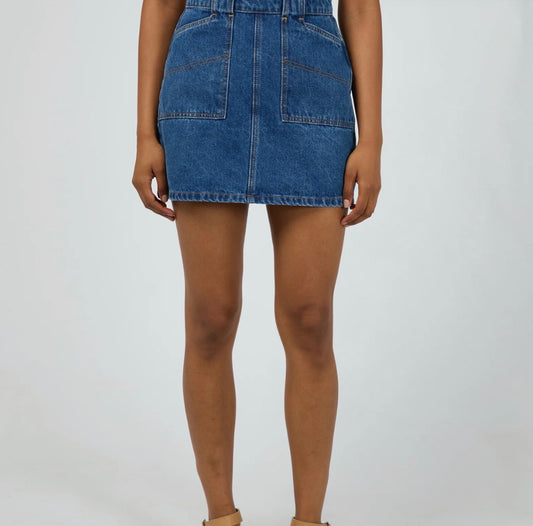 BECCA SKIRT - HERITAGE BLUE