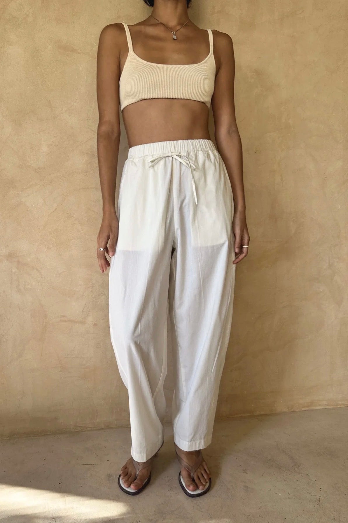 COCONUT PANTS - COCONUT IVORY