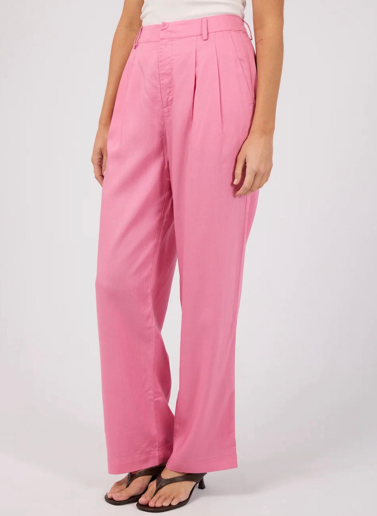 FERN LINEN PANT ORCHID