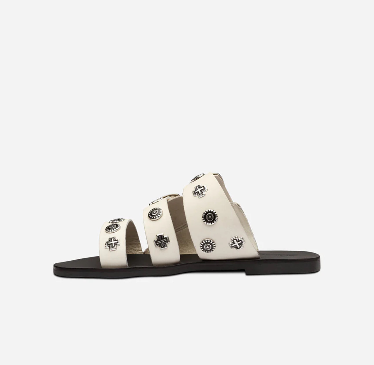 Eastwood Slide Off White/Silver