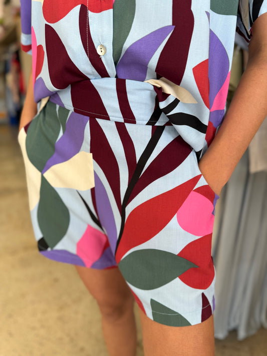 Capri Shorts - Sweetpea