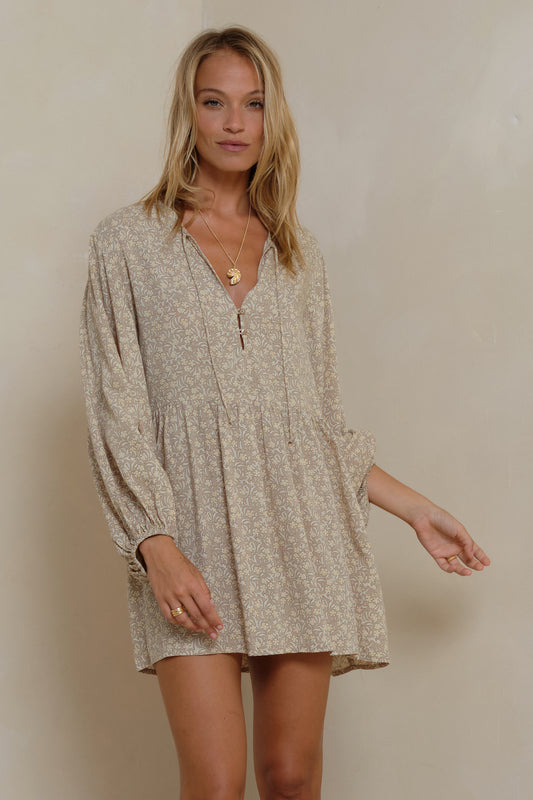 Indira Dress Chelsea Floral - Earth
Tones