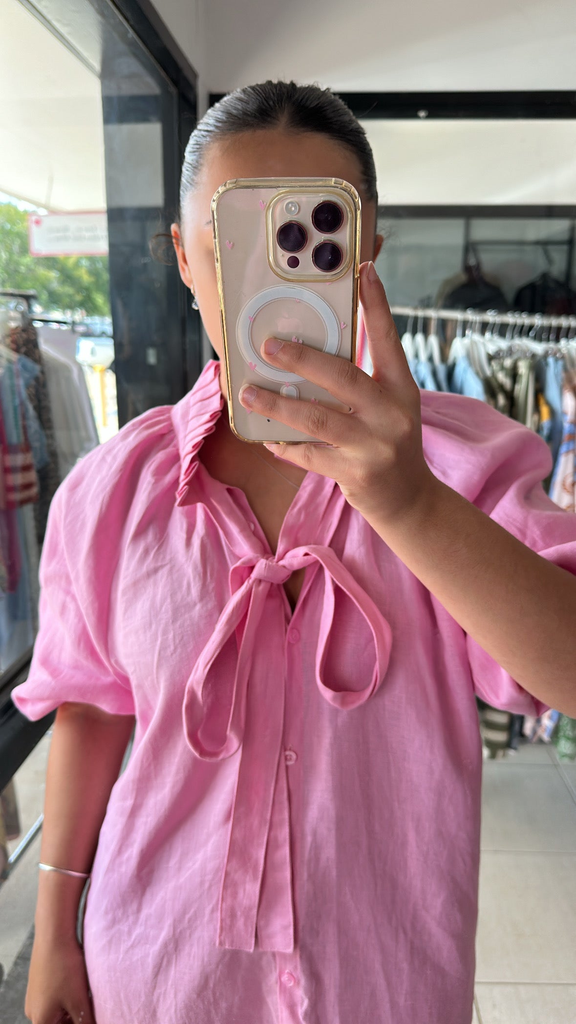 Tilly Dress - Sachel Pink