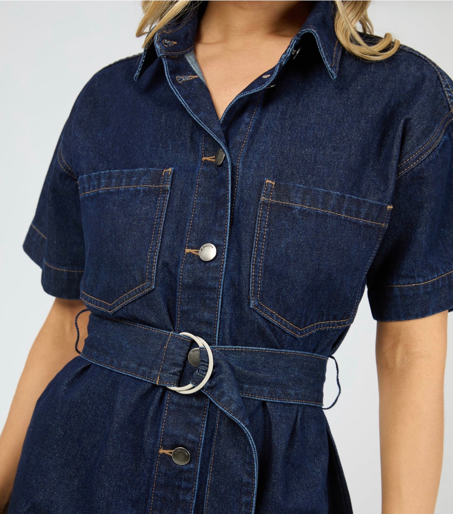 SUNNY DENIM DRESS INDIGO