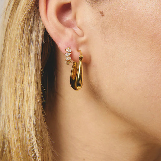 Candice Hoops - Gold