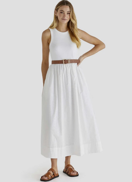 Opal Dress - White