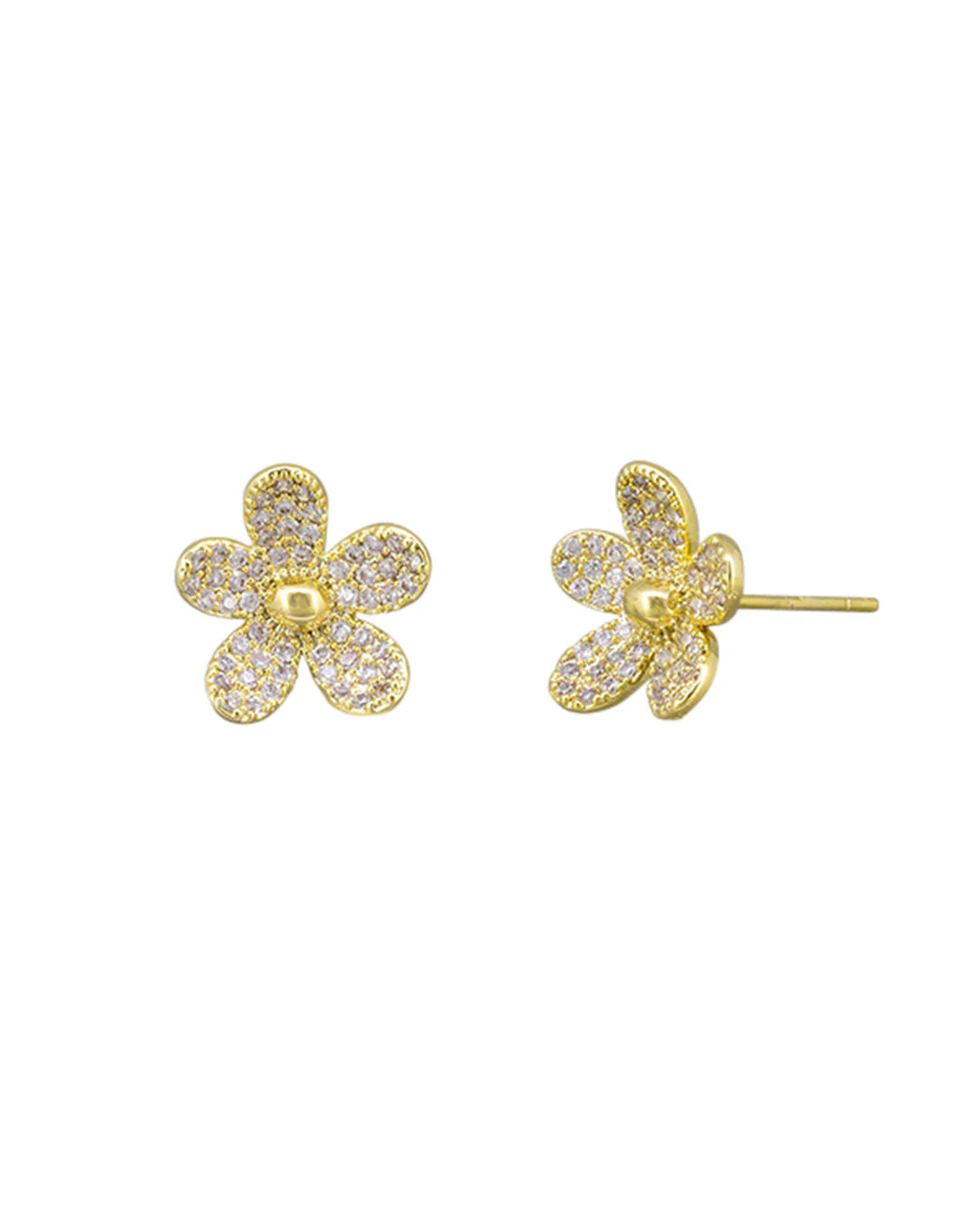 Kerri Studs - Gold