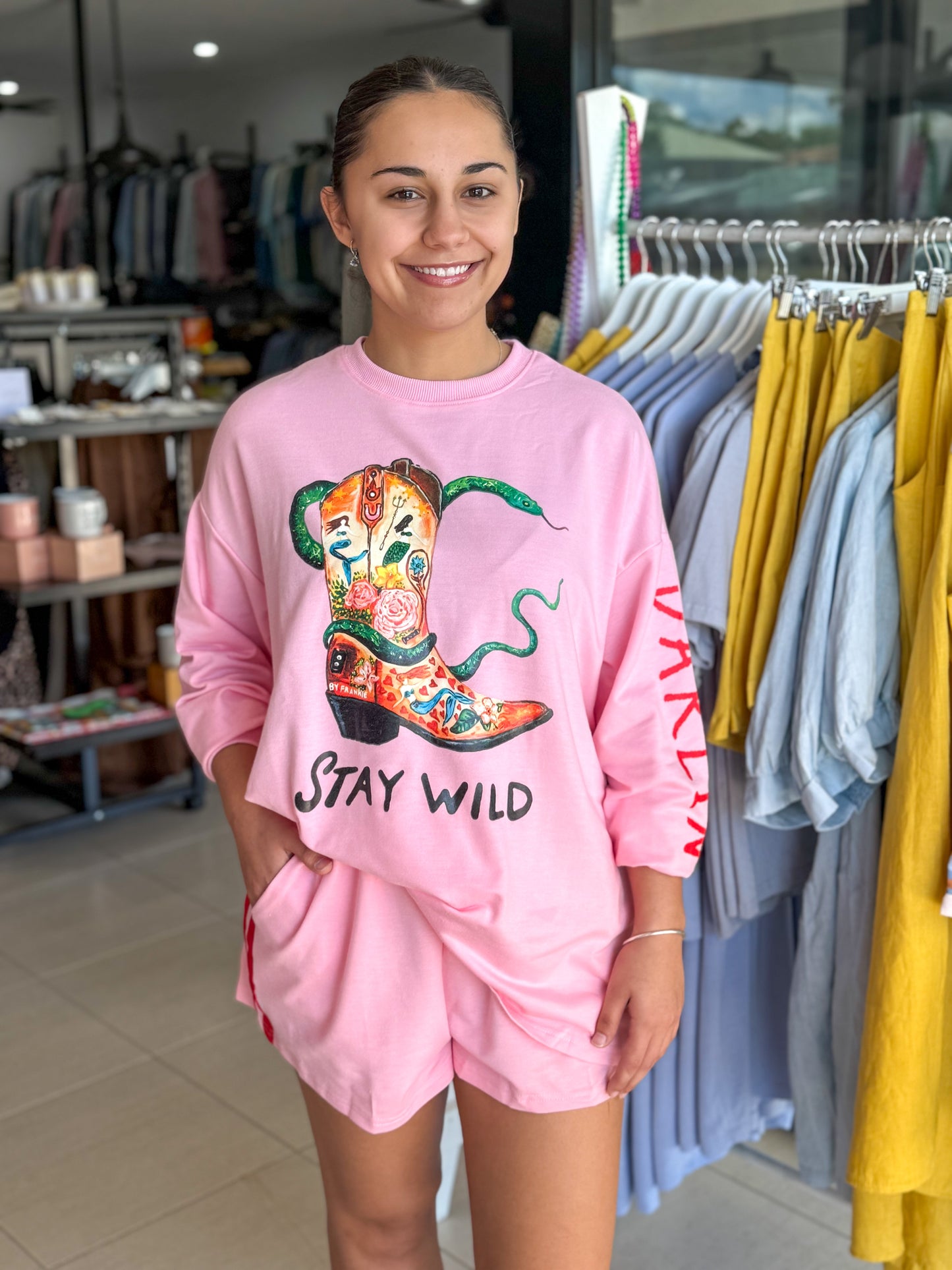 Stay Wild Sweat Set
