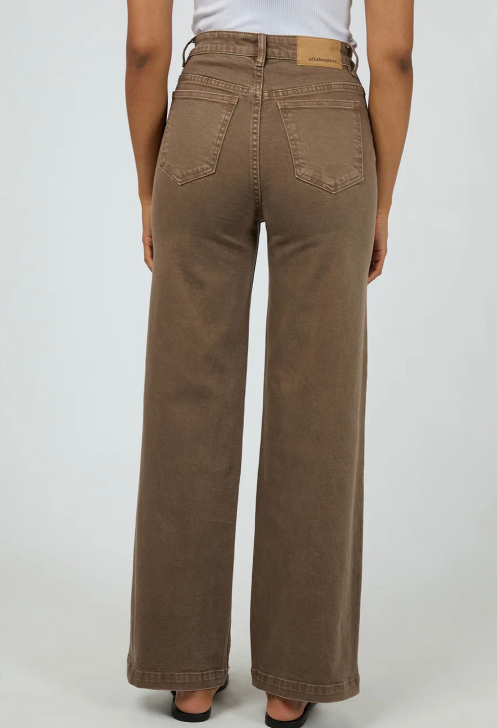JACQUI WIDE LEG COCOA