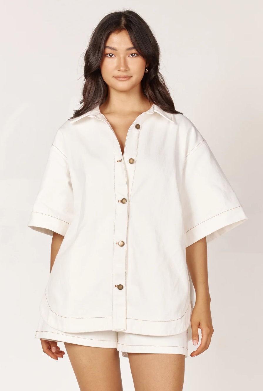 Thalia Top - Ivory