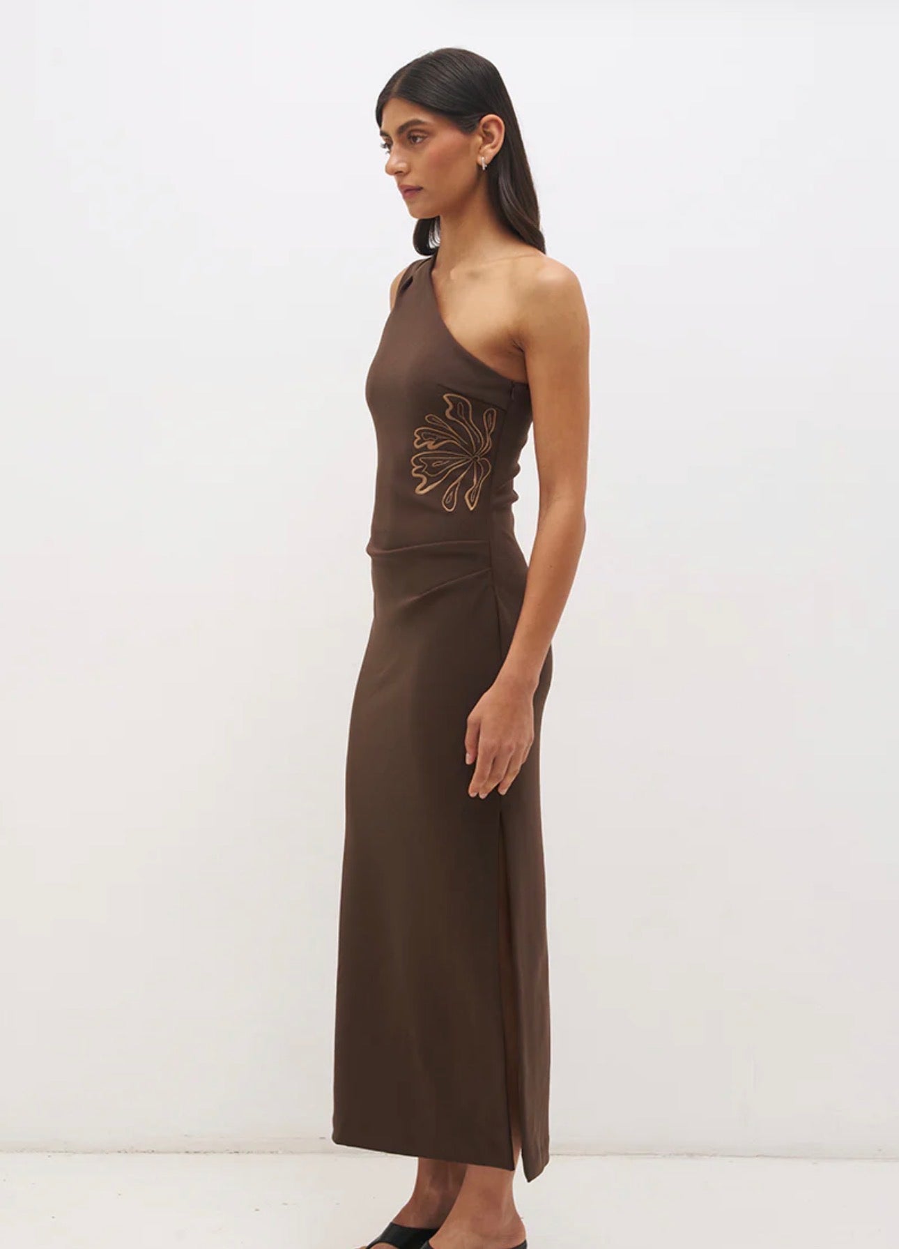 Maya Dress Fudge