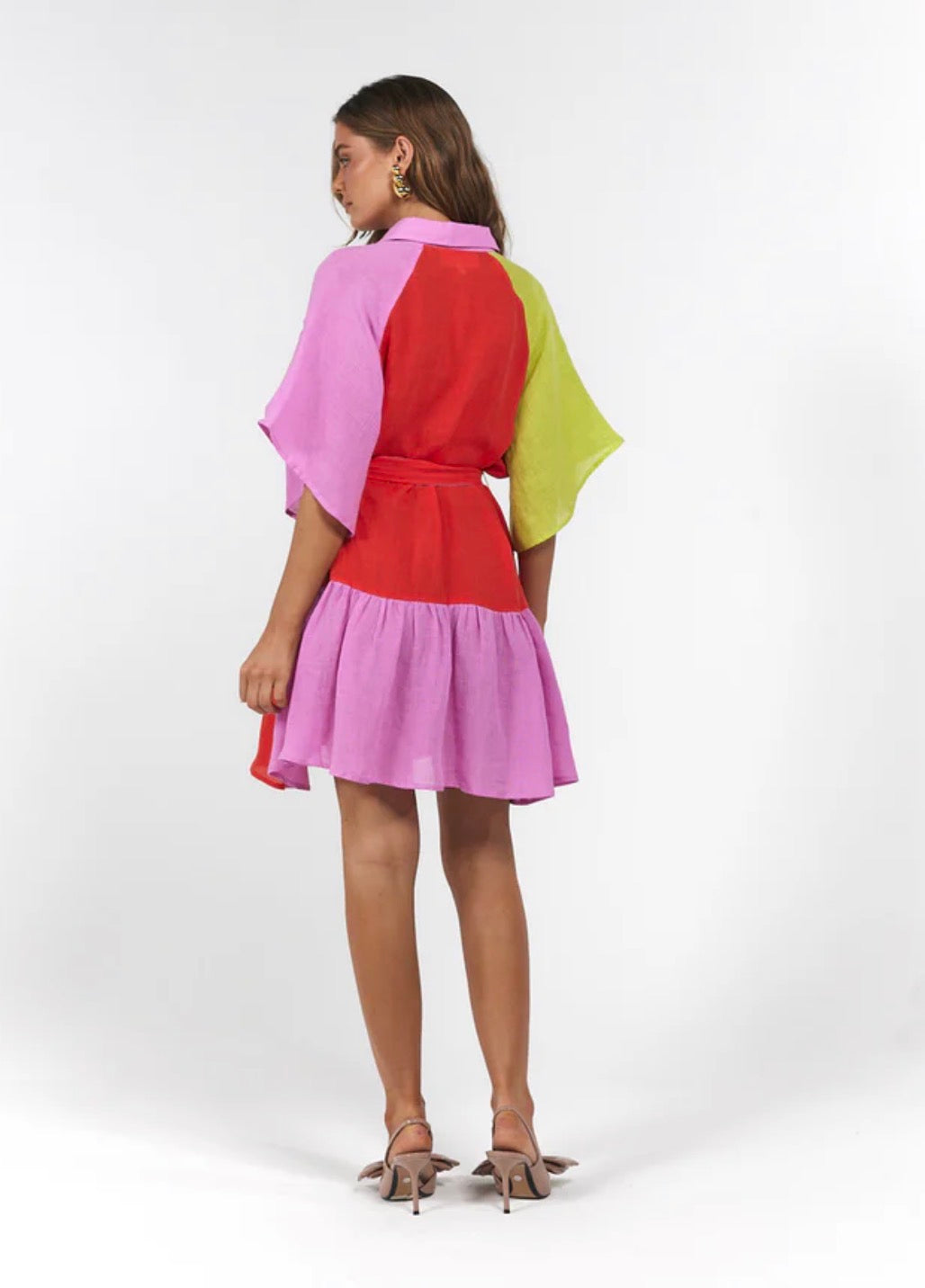 Moxie Mini Dress Candy Stripe