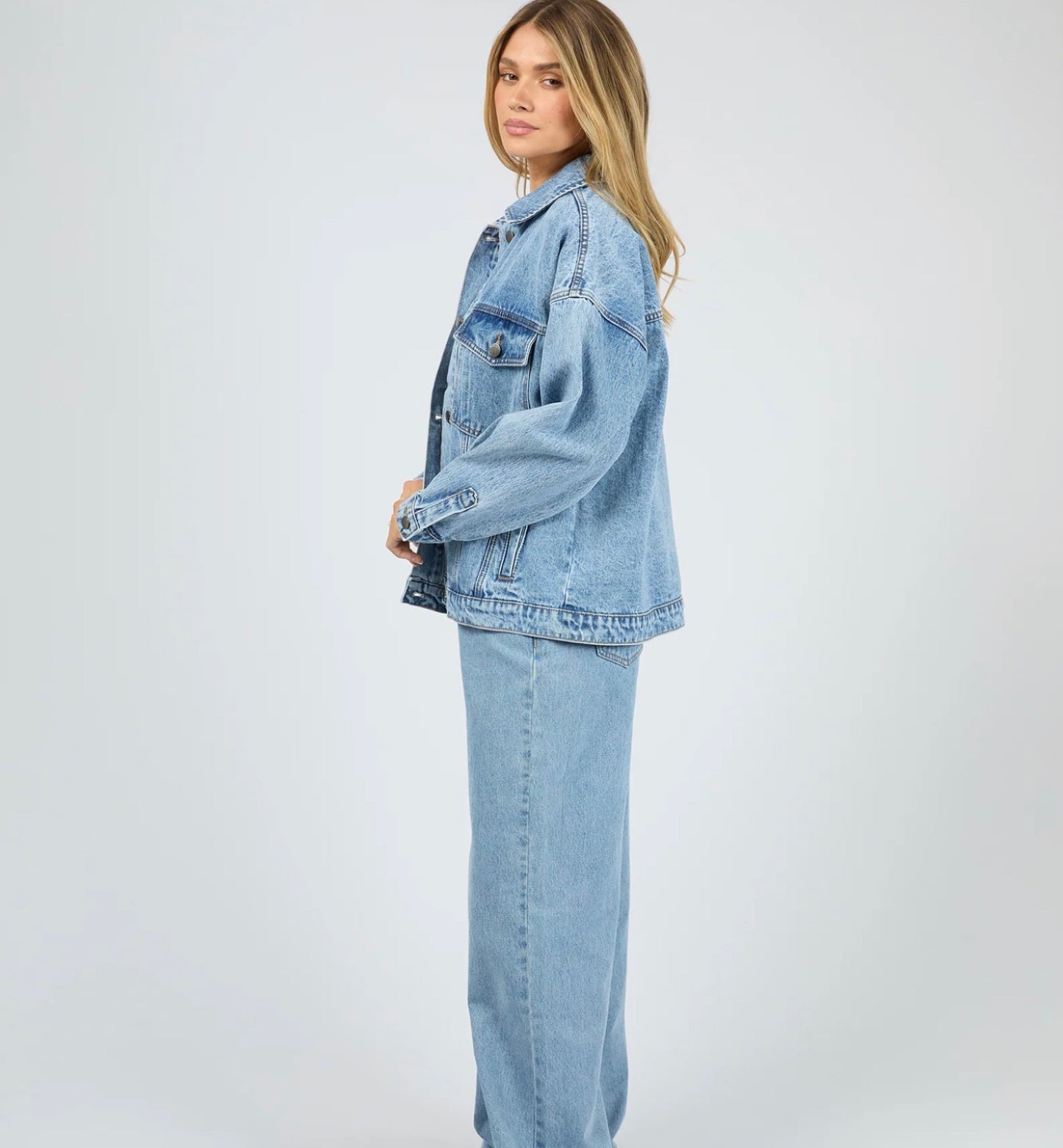 BLAIR DENIM JACKET LIGHT BLUE