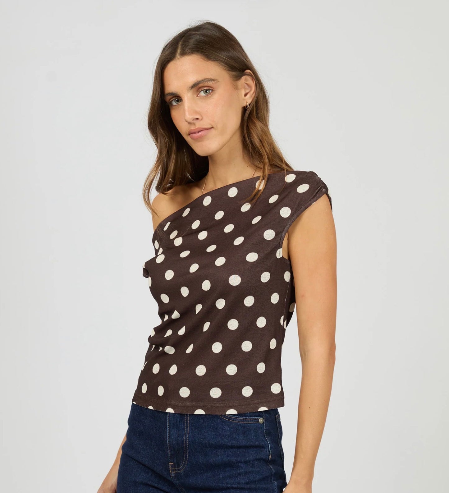 KAROLINA TOP CHOCOLATE