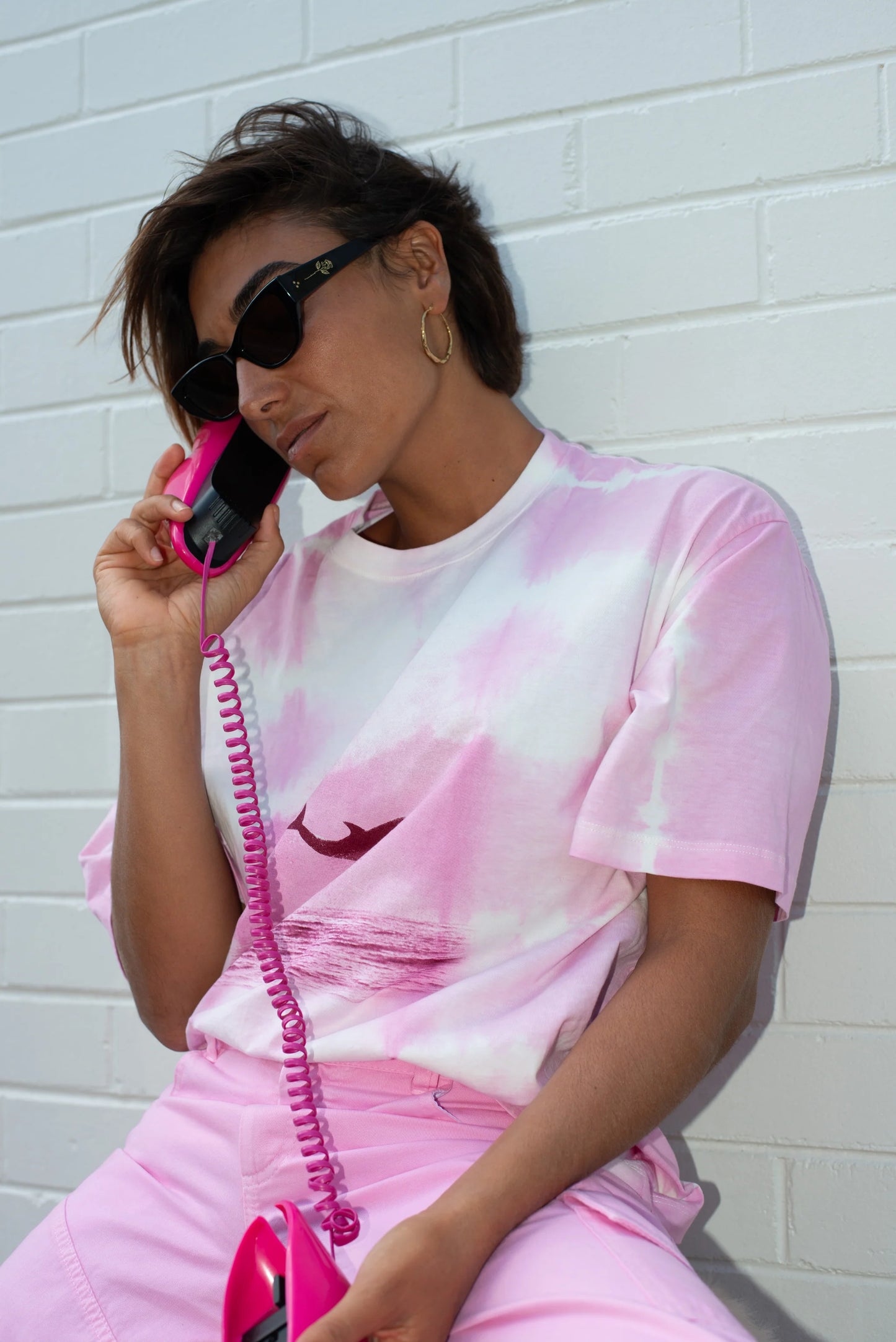 PINK DOLPHIN TEE