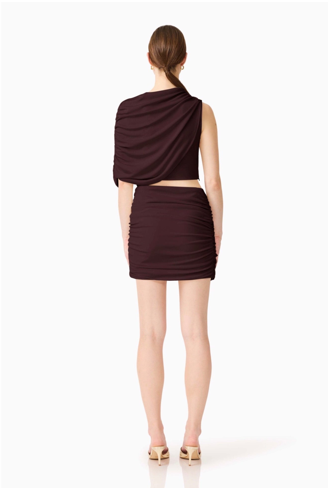 Simone Cape Mini Dress