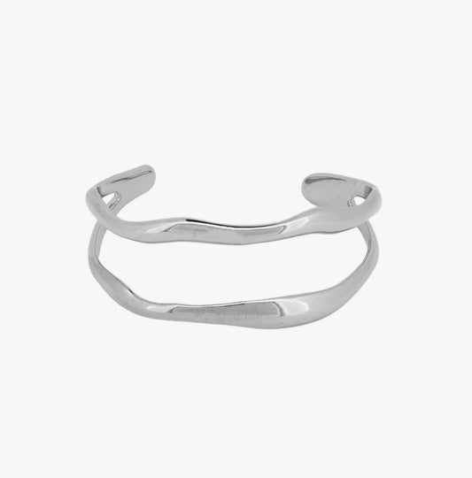 MAYA CUFF - SILVER