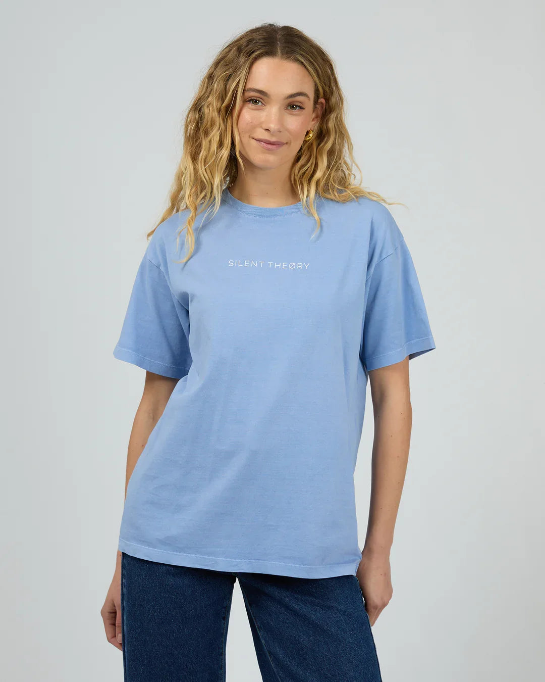 LOGO TEE - Light Blue