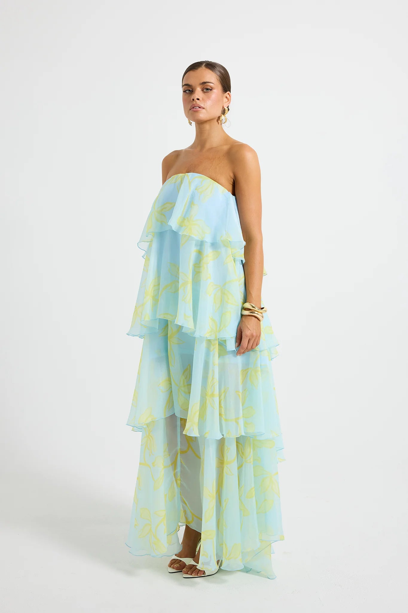 JASMIN TIERED MAXI