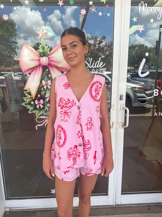 Tis’ The Season Set - Pink & Red