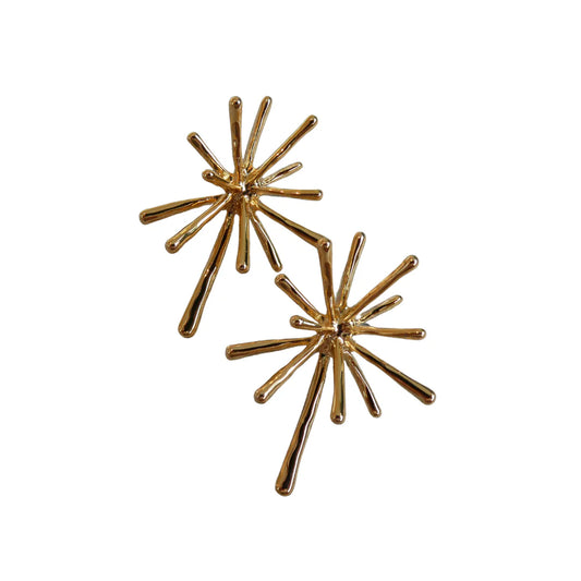Gold Statement Earrings