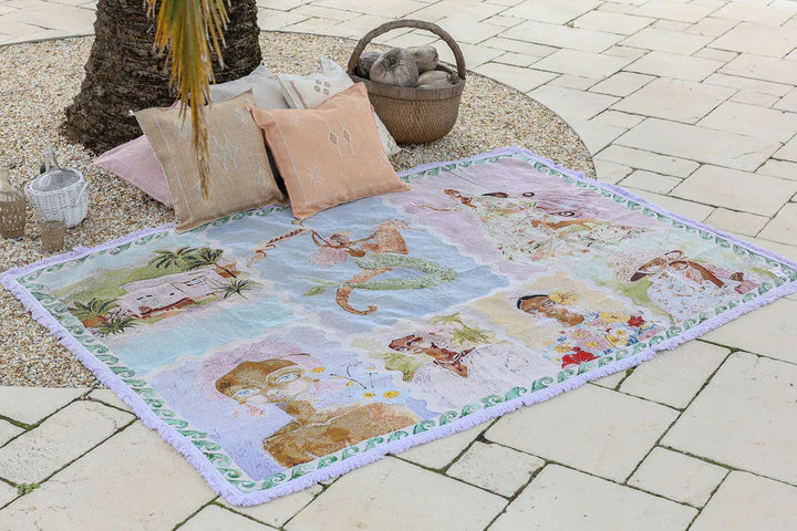 Summer Dream Art Throw Rug By Brigitte May