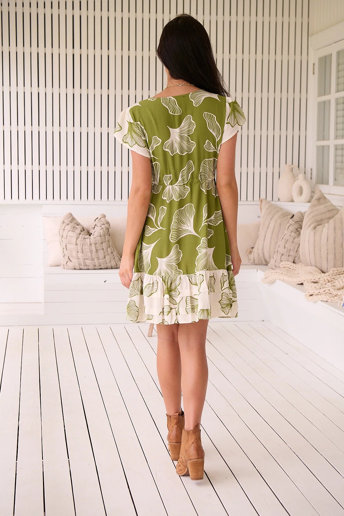 FAITHFUL MINI DRESS - EMERY