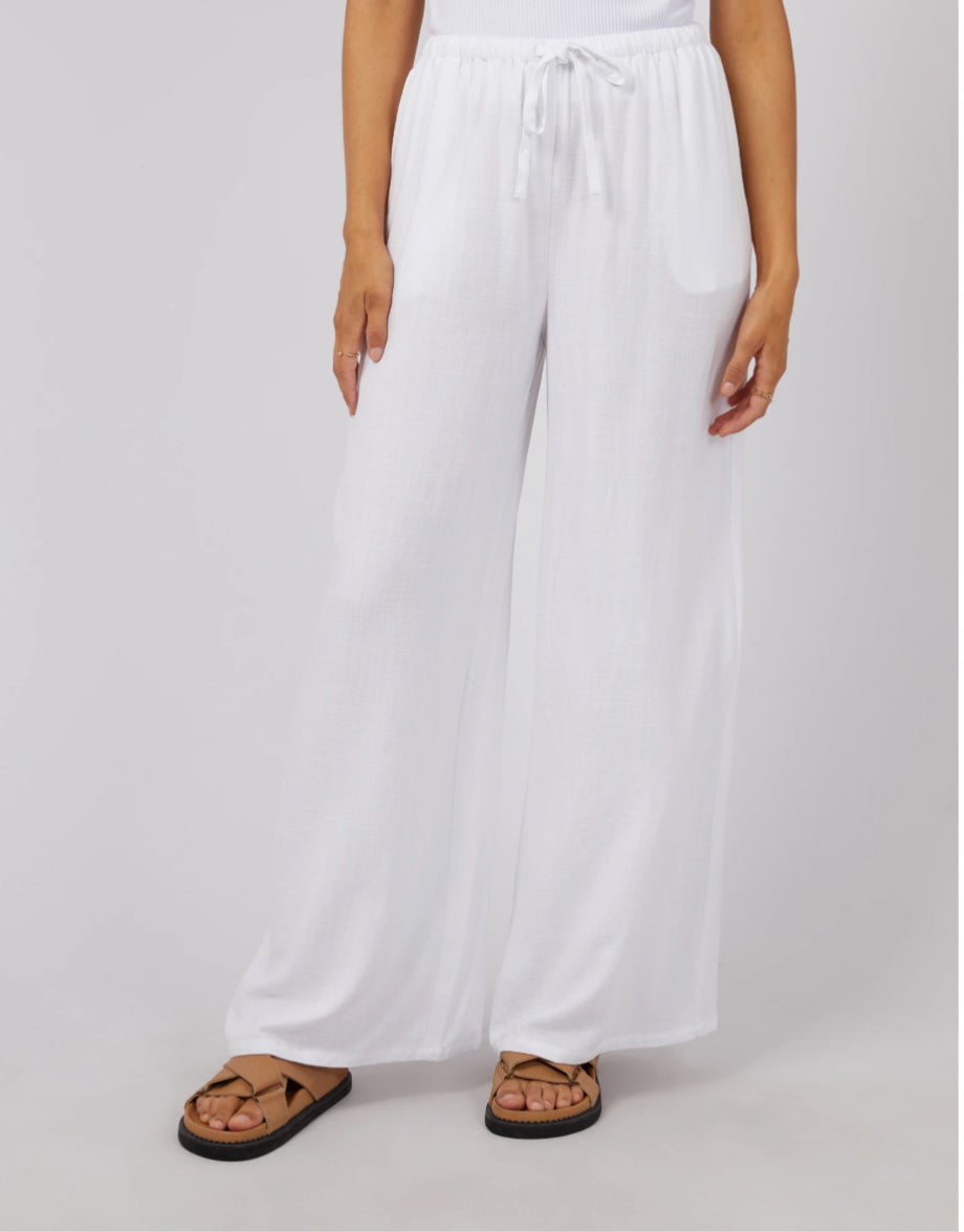 LUXE LINEN PANT - Vintage White