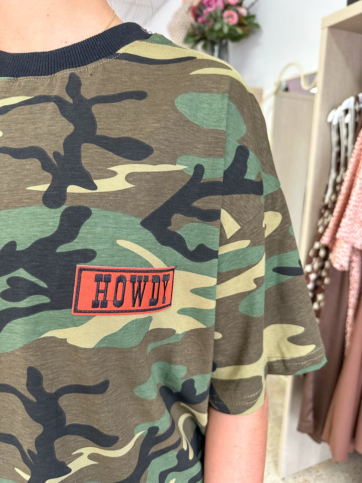 Camo Howdy Tee
