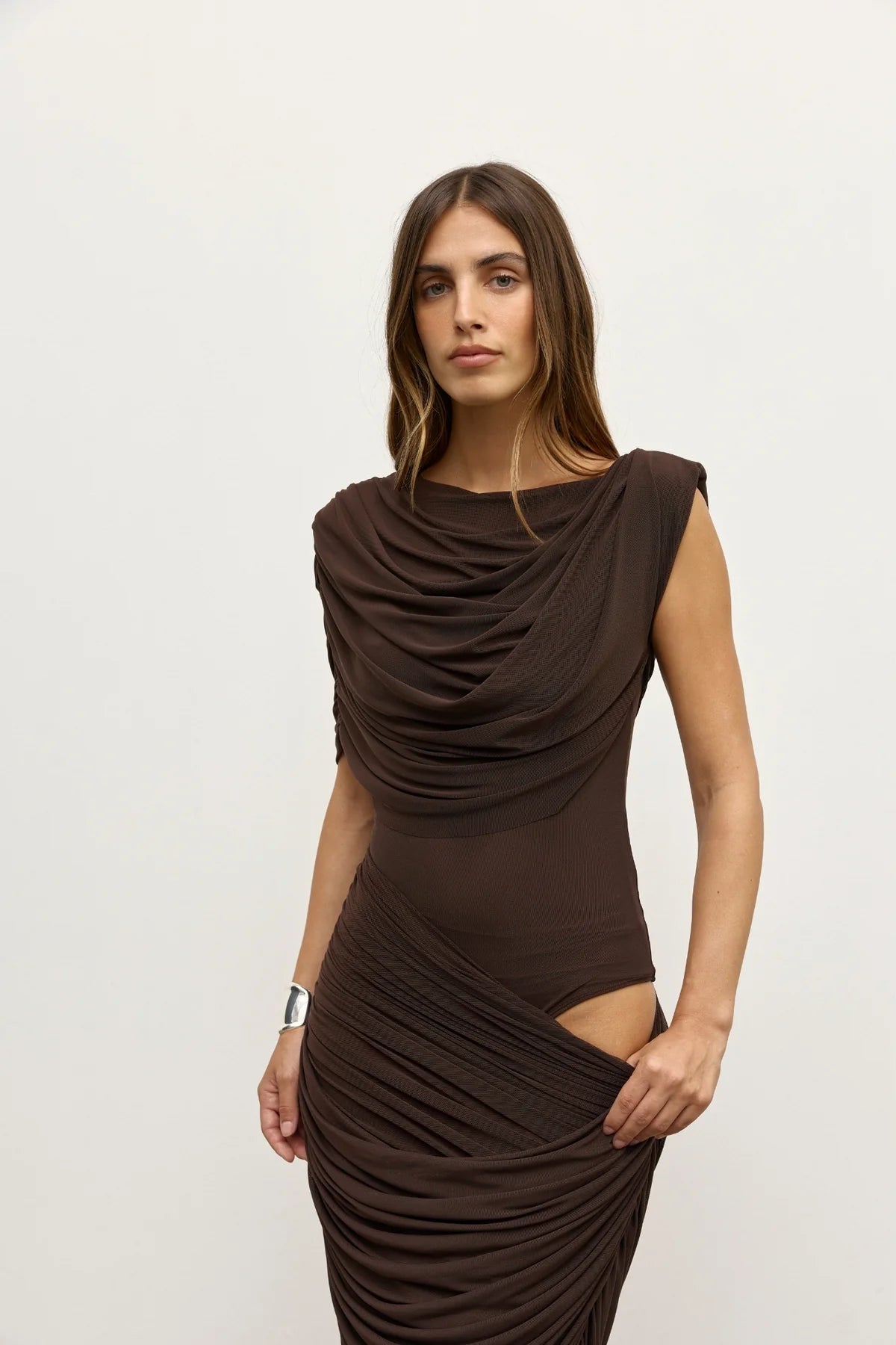 SORELLA BODYSUIT - ASH