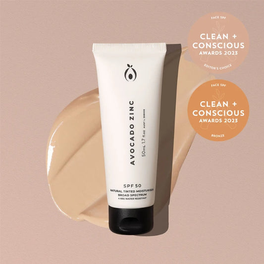 SPF 50 Natural Tinted Moisturiser - light