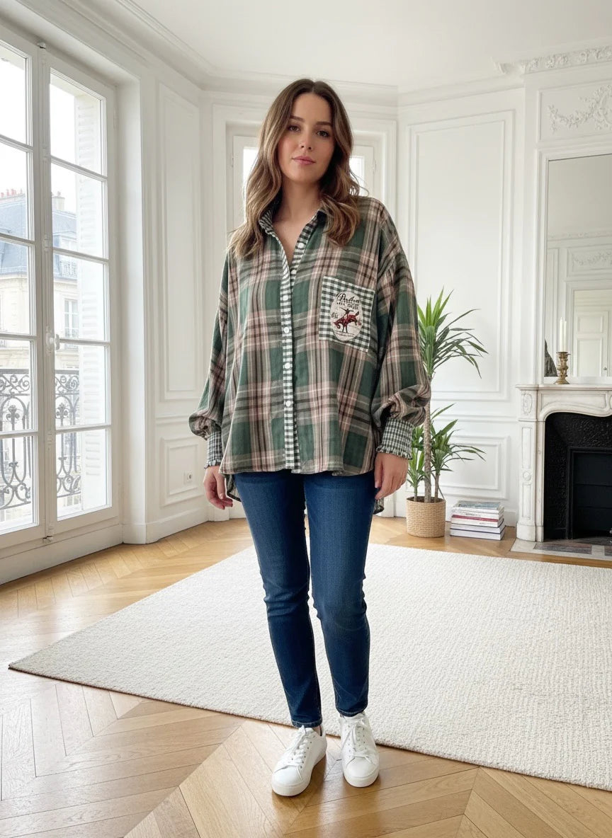 Nine Seven Eight Shirt - green