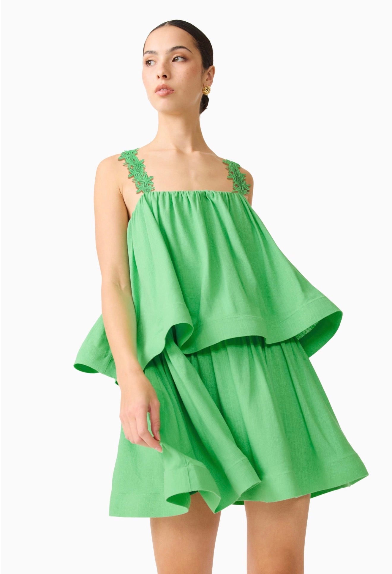 Emilie Tired Mini Dress