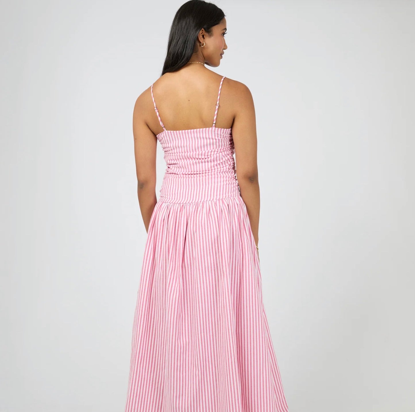 FRANCA STRIPE MAXI DRESS STRIPE