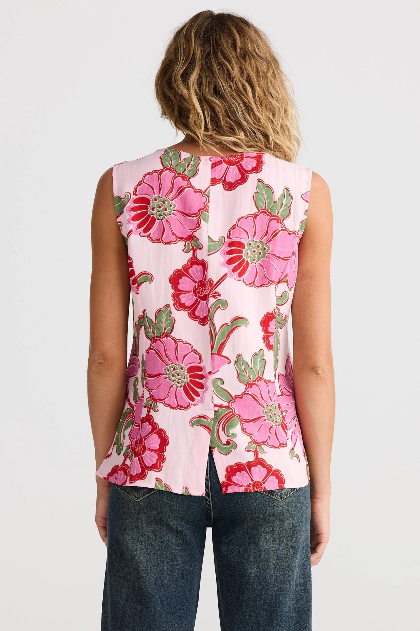 Chester Waistcoat - Pink Ibiza