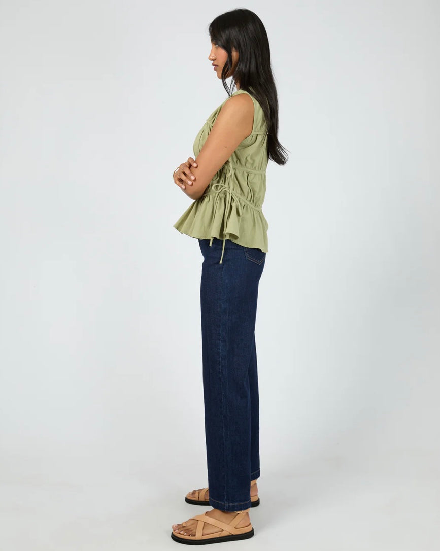 The Lou Lou Tie Top Khaki