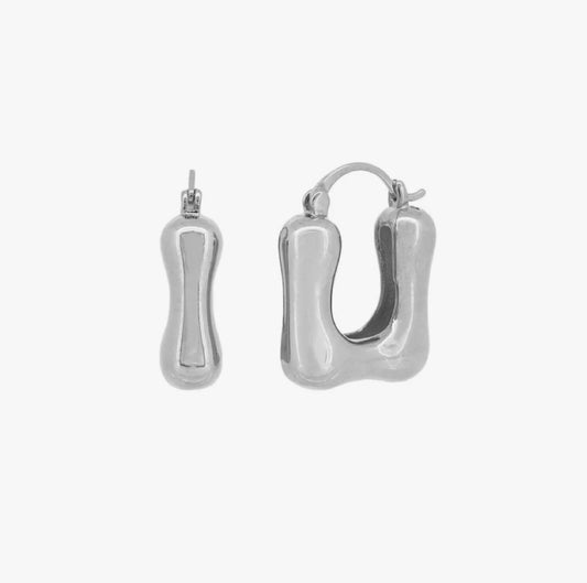 DARA EARRINGS - SILVER