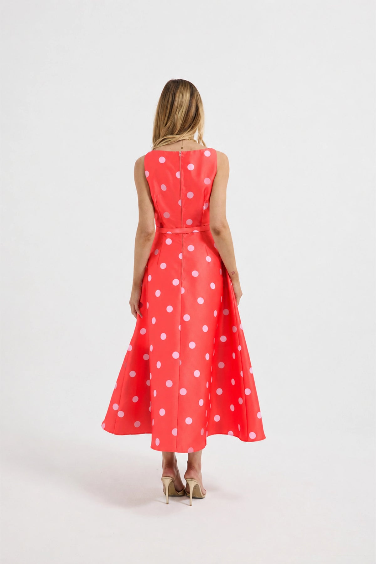 DOTTIE FLARED MIDI