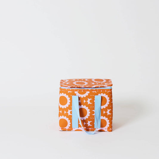 Geo Floral Mini Insulated Tote